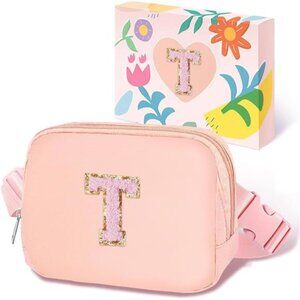 Fanny Pack for Girls T Pink Chenille